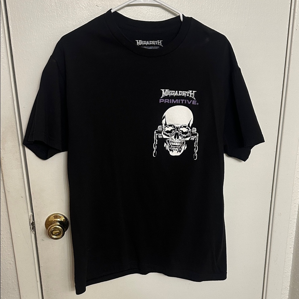 Megadeth/Primitive Collaboration Black Tee